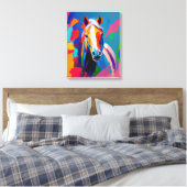 カラフル キャンバスプリント (インサイチュ (寝室))