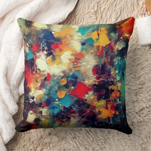 カラフル クッション (ブランケット)