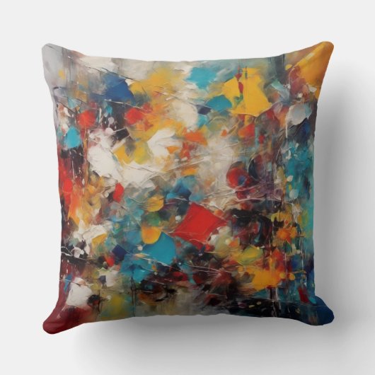 カラフル クッション (裏面)