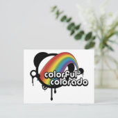 カラフル コロラド ポストカード (スタンド正面)