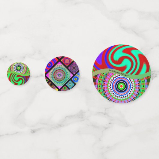 カラフル コンフェッティ (正面)