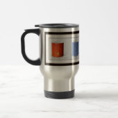 カラフル コーヒーマグ 額入り トラベルマグ (左)