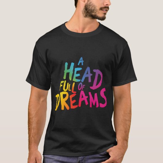 カラフル コールドプレイ Tシャツ (正面)