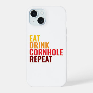カラフル コーンホール好き グラデーション iPhone 15ケース