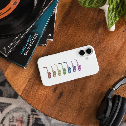 カラフル サックス レインボー Case-Mate iPhoneケース