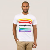 カラフル サッソフェラート Tシャツ (正面フル)
