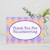 カラフル サンキューカード (スタンド正面)