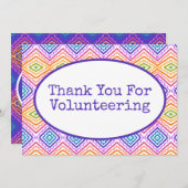 カラフル サンキューカード (正面/裏面)