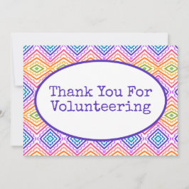 カラフル サンキューカード