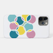 カラフル サークル デザイン - 楽しい幾何学的なプリント Case-Mate iPhoneケース (裏面(横))