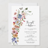 カラフル ザ・ナイト・ビフォア 招待状 (正面)