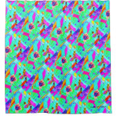 カラフル シャワーカーテン (正面)