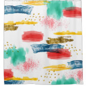 カラフル シャワーカーテン (正面)