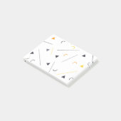 カラフル,シンプルトレンディー，都市の幾何学的デザイン ポストイット (アングル)