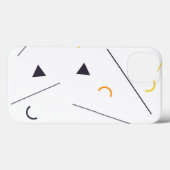 カラフル,シンプルトレンディー,都市の幾何学的デザイン Case-Mate iPhoneケース (裏面 (横))