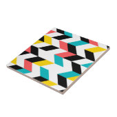 カラフル，ジオメトカッコいいリ， ユニーク,トレンディーグラフィック タイル (側面)