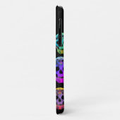 カラフル スカル 爆発 抗うつ スマホケース Case-Mate iPhoneケース (裏面/左)