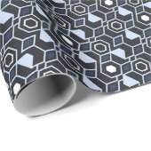 カラフル セレブレーション ラグジュアリー ラブ ホリデー ラッピングペーパー (ロールコーナー)