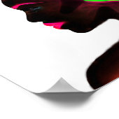 カラフル・ターバンを持つアフリカの民族女性 ポスター (角)