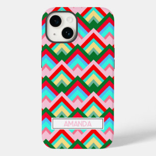 カラフル ダイヤモンド マウンテン ピーク オーダーメイド Case-Mate iPhone 14ケース