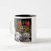 カラフル ツートーンマグカップ (正面左)