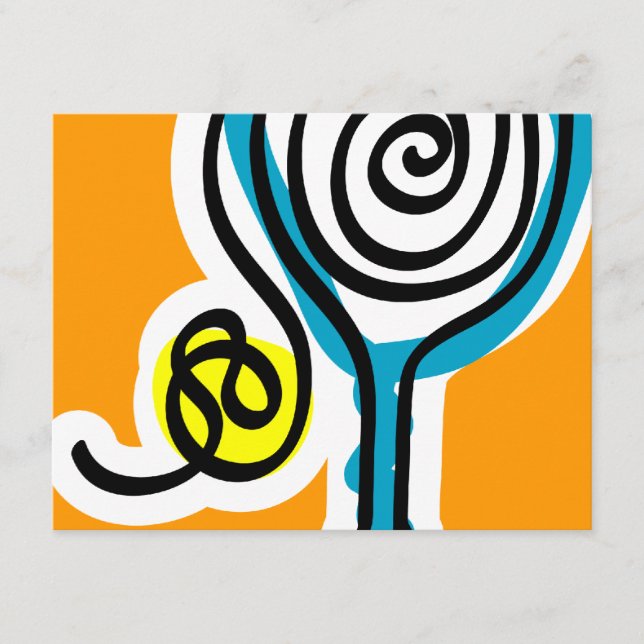 カラフル テニス スパイラル ロープ (正面)