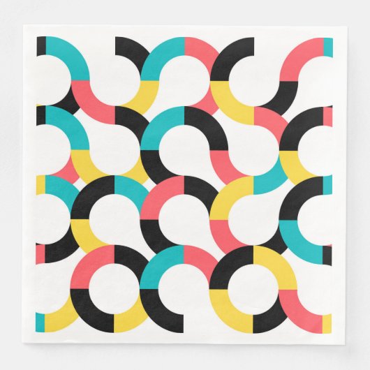 カラフル,トレンディー，陽気，おもしろい幾何モダン度 (正面)