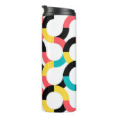 カラフル,トレンディー，陽気，おもしろい幾何モダン度 タンブラー (回転右)