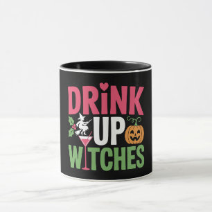 カラフル・ハロウィン Drink Up Witches マグカップ