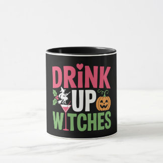 カラフル・ハロウィン Drink Up Witches マグカップ