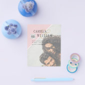 カラフル フォト ウェディング 招待状 チラシ (シングル)