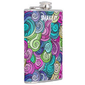 カラフル フラスク (右)