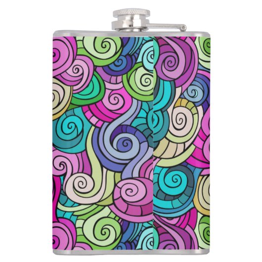 カラフル フラスク (裏面)