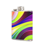 カラフル フラスク (左)