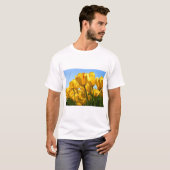 カラフル フラワーアートTシャツ Tシャツ (正面フル)