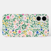 カラフル フラワー Case-Mate iPhoneケース (裏面 (横))