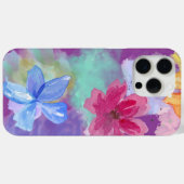 カラフル フローラル アート Case-Mate iPhoneケース (裏面 (横))