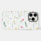 カラフル フローラル iPhoneケース (裏面横)