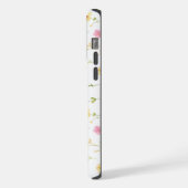 カラフル フローラル iPhoneケース (左側面)