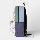 カラフル プリントバックパック (右)