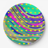 カラフル ペーパープレート (正面)