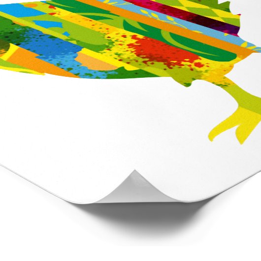 カラフル ポスター (角)