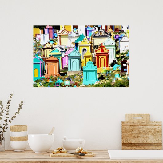 カラフル ポスター (キッチン)