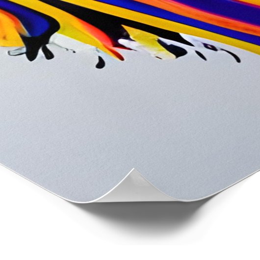 カラフル ポスター (角)