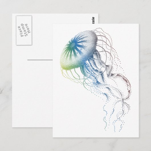 カラフル ポストカード (正面/裏面)