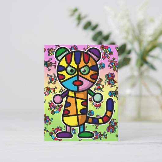 カラフル ポストカード (スタンド正面)