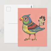 カラフル ポストカード (正面/裏面)