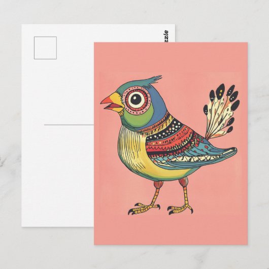 カラフル ポストカード (正面/裏面)