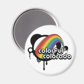 カラフル。 マグネット (正面/裏面)