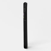 カラフル マルディグラ キラキラ フェザーマスク Case-Mate iPhoneケース (裏面/左)